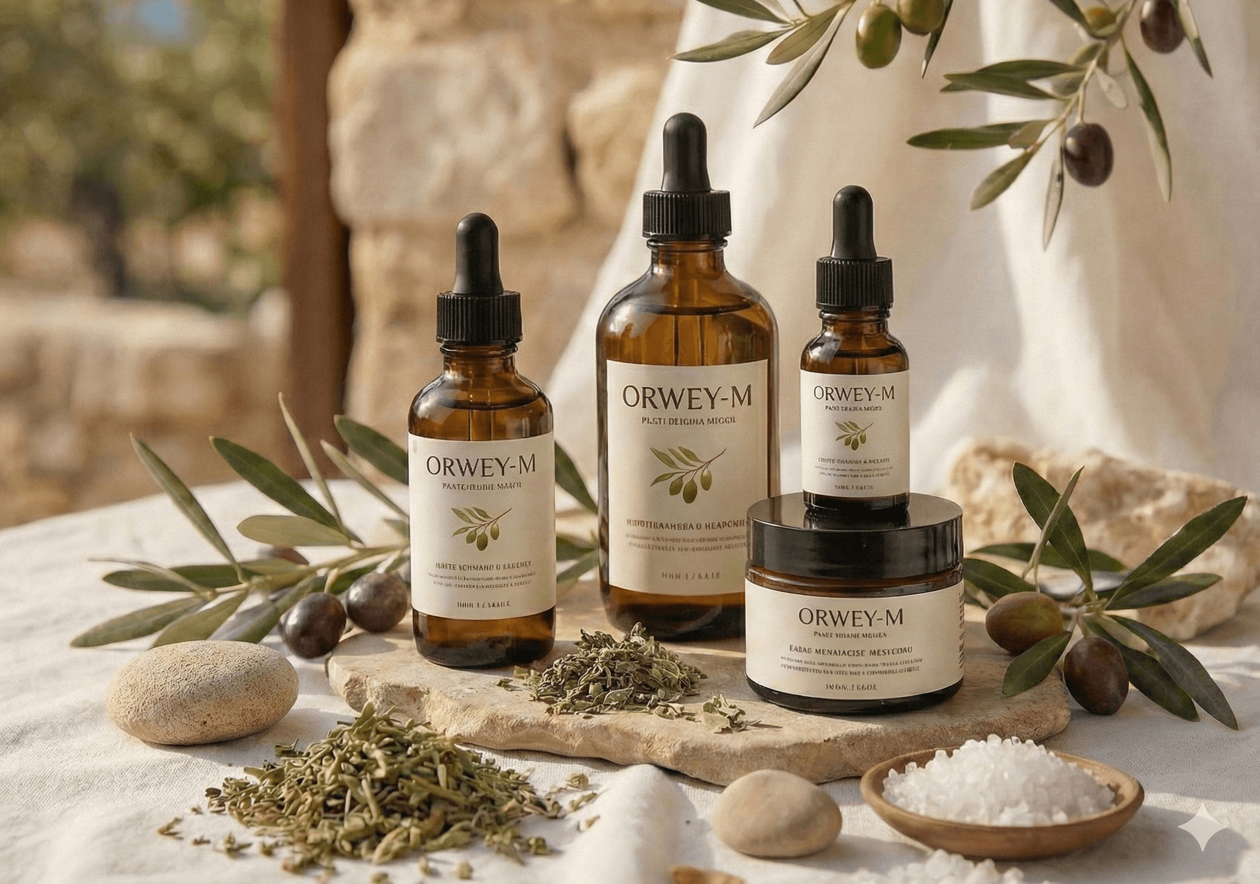 ORWEY-M Natural Skincare Collection